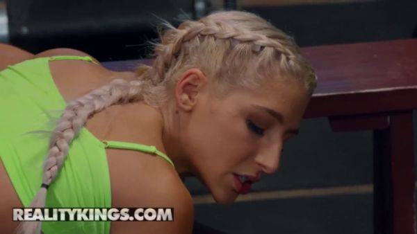 Abella Danger & Kyle Mason take on a huge cock in HD - Reality Kings - sexu.com on poweredporn.com
