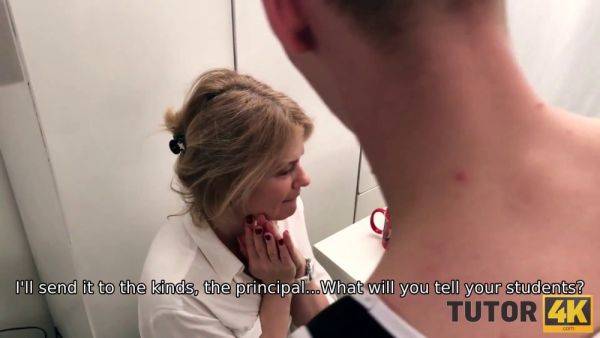 Kinky tutor has a temptation plan for his mature student in 4K video - sexu.com on poweredporn.com