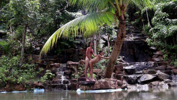 Couple Real Sex In A Waterfall In Thailand - hclips.com - Thailand on poweredporn.com
