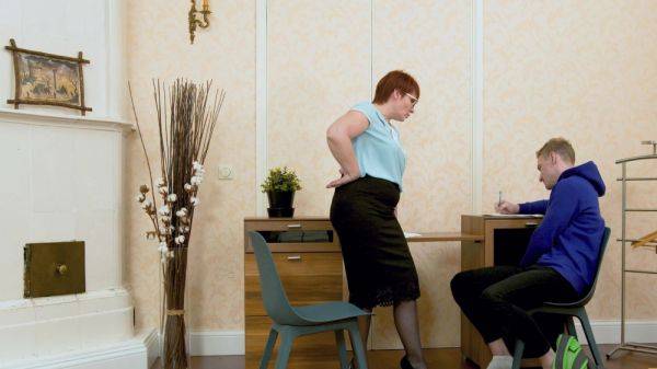 Thick mature garnts young lad the best fuck in his life - hellporno.com on poweredporn.com