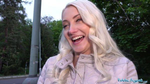 Helena Moeller, a busty blonde MILF, craves for a big Czech dick in public POV - sexu.com - Czech Republic on poweredporn.com