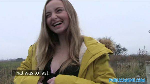 Lady bug gets paid for sex in public with a big load of cum - sexu.com on poweredporn.com