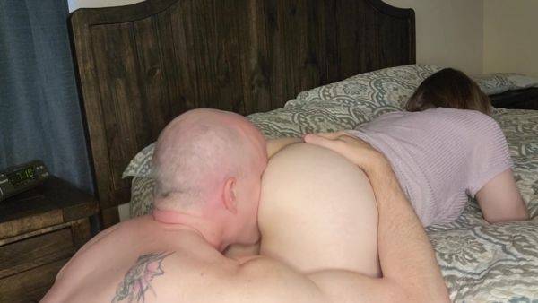 He Eats My Ass And Then Fucks His Cum Into My Holes - videomanysex.com on poweredporn.com