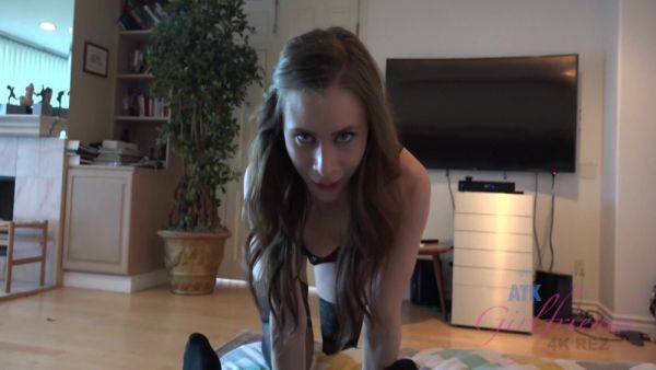 Anya Looks Super Hot In Her Lingerie And Black Stockings - hclips.com on poweredporn.com