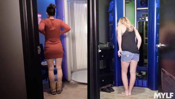 Tanning Her Bushless Box - MYLF - hotmovs.com on poweredporn.com