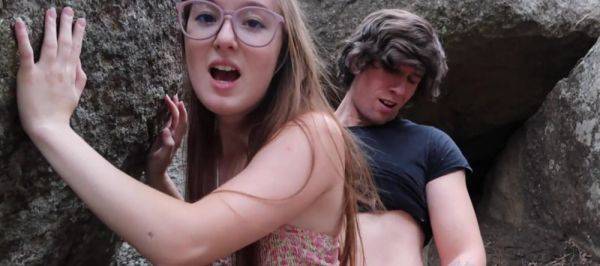 GIRLFRIEND lures me into the WOODS and begs for my cock - inxxx.com on poweredporn.com