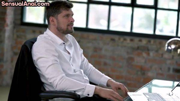 Sexy anal slut banged in office by perverted dirty fucker - txxx.com on poweredporn.com