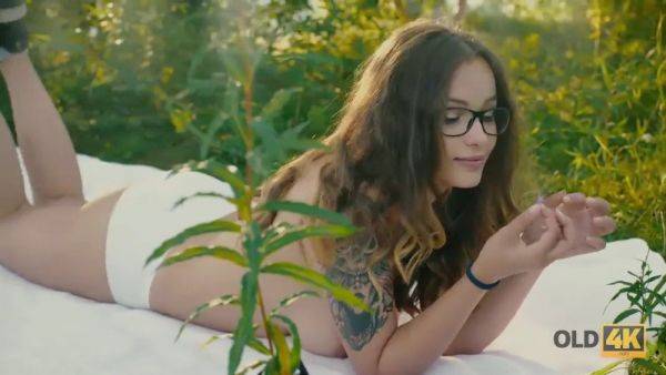 Horny teen lassie craves for a hard cock to pound her pussy in HD - sexu.com - Czech Republic on poweredporn.com