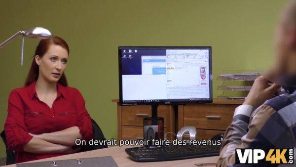 Agent gets a taste of the rich Czech teen's mouth in VIP4K casting - sexu.com - Czech Republic on poweredporn.com