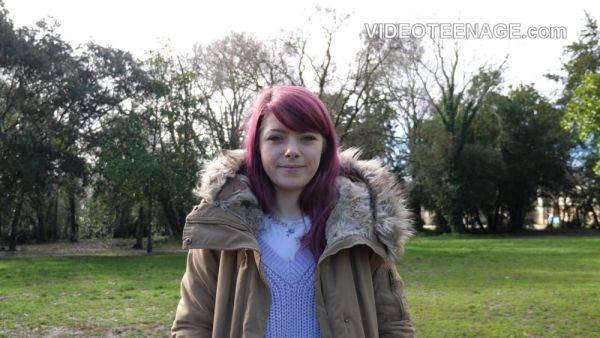 Lovely 19 years old first porno casting - txxx.com - France on poweredporn.com