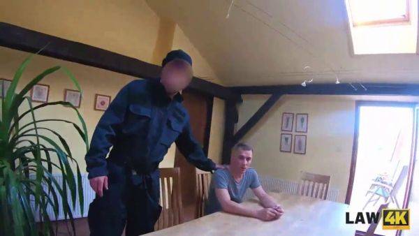 Watch Nicole Love get her tight pussy stretched by security officer in 4K - sexu.com on poweredporn.com