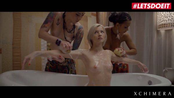 Zazie Skymm seduces with every inch of her small tits & natural tits - sexu.com - Hungary on poweredporn.com