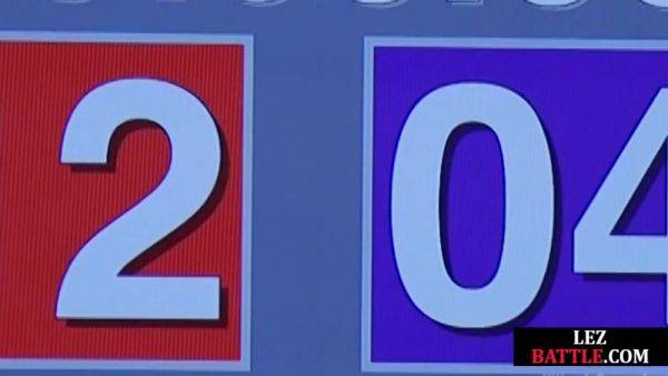 Wrestling Asian lez licks winner muscles after losing fight - txxx.com on poweredporn.com