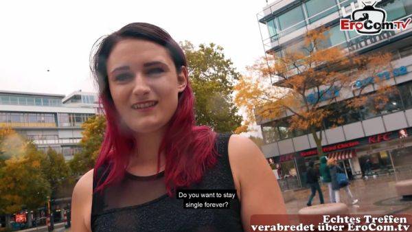 German Redhead Slut meet and fuck dating on Public Street - txxx.com - Germany on poweredporn.com
