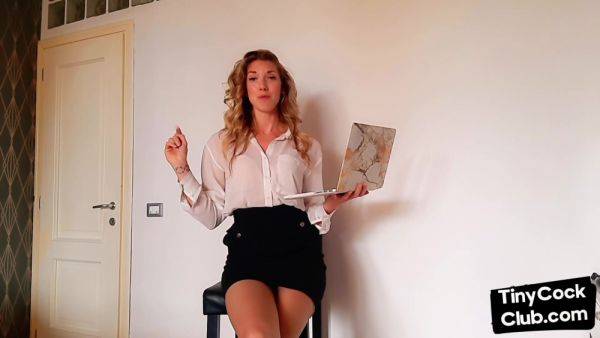 SPH solo blonde babe humiliates small cocks in dirtytalk vid - txxx.com - Britain on poweredporn.com