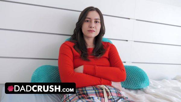 Dad Crush - Loving Step Daughter Wants To Give Her Step Father Christmas Present: Her Virginity - upornia.com on poweredporn.com