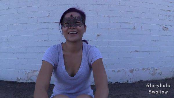 GloryholeSwallow - Kim's 3rd Visit - hotmovs.com on poweredporn.com