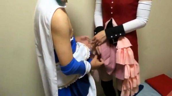 2 Japanese CD's giving a hj - drtuber.com - Japan on poweredporn.com