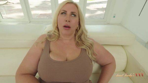 Orgasmic Blonde BBW Lila Lovely - solo masturbation - xtits.com on poweredporn.com