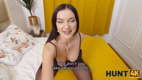 Lady gang's cuckold watches her get pounded in stockings - sexu.com - Czech Republic on poweredporn.com