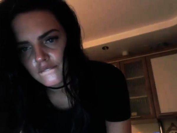 Beautiful teen brunette Jessica Sinn masturbates - drtuber.com on poweredporn.com