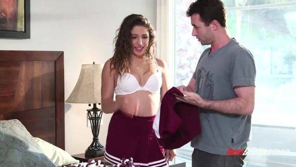 My Sister the Cheerleader: A James Deen & Abella Danger Encounter - porntry.com on poweredporn.com