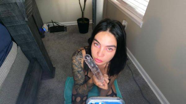 Daddys Cock Is Too Big - Deepthroat Training With A Dildo - upornia.com on poweredporn.com