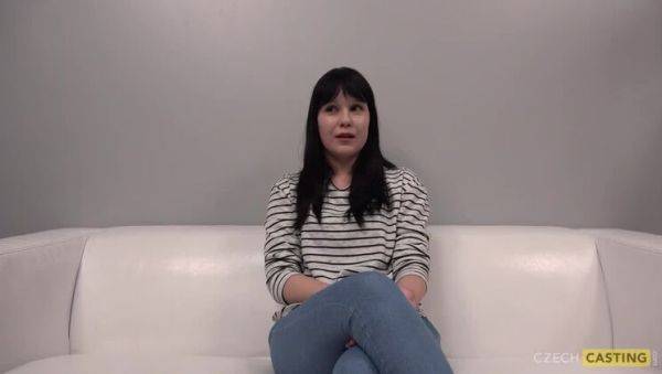 Amazing Karolina: Brunette Casting with Toys - veryfreeporn.com - Czech Republic on poweredporn.com