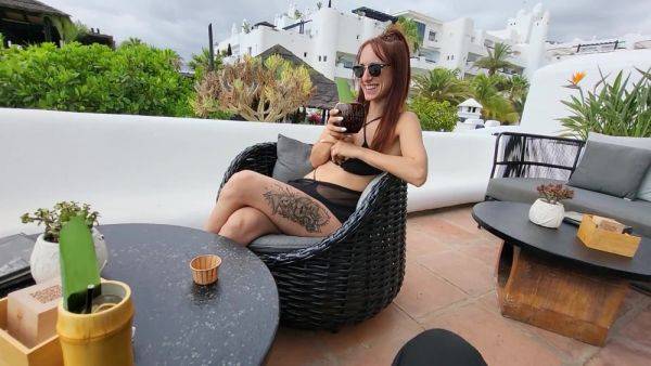 Vibrating Lovense Lush In Pussy Made My Hot Slim Italian GF Beg For Hardcore Anal Drilling - anysex.com - Italy on poweredporn.com