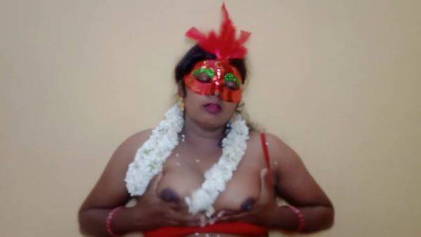 Indian Red Saree Sexy Big Boobs Aunty - upornia.com - India on poweredporn.com