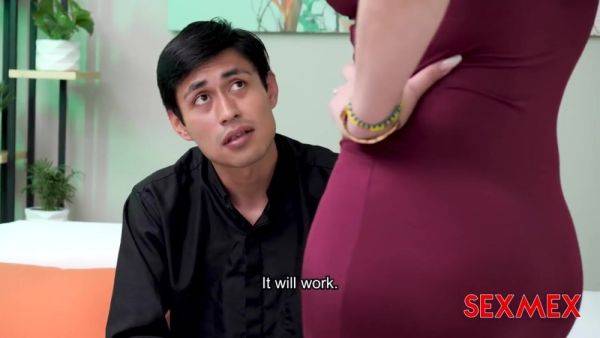 Pamela Rios is Alergic To Banana - Blowjob and Hardcore with Big ass Mexican Latina - xtits.com - Mexico on poweredporn.com