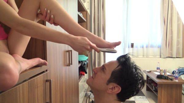 The pedicure loser! by Femdom Austria - hotmovs.com - Austria on poweredporn.com