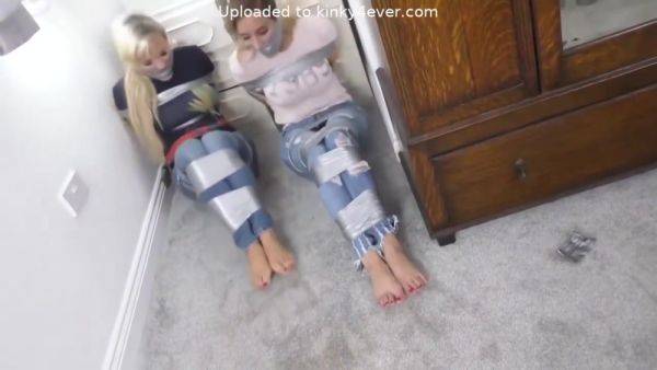 Lucy And Brook Like To Get Tied Up Tight Because It - hotmovs.com on poweredporn.com