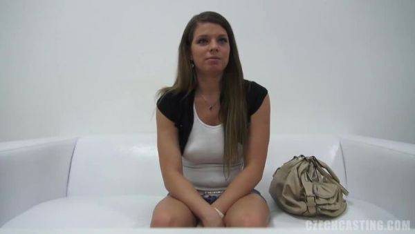 Amazing Brunette Monika in Hot Casting - veryfreeporn.com - Czech Republic on poweredporn.com