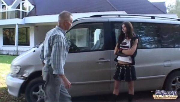 Goldie's Outdoor Cumshot Adventure with Doug - xxxfiles.com on poweredporn.com