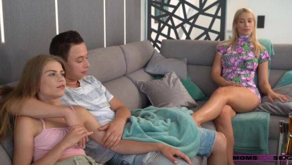 Sharing My Boyfriend with My Stepmother: A Blonde & MILF Threesome - Season 16, Episode 6 / 22.9.2021 - veryfreeporn.com on poweredporn.com