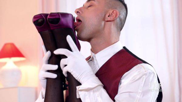 Her Butler's Footjob - PornWorld - hotmovs.com - Britain on poweredporn.com