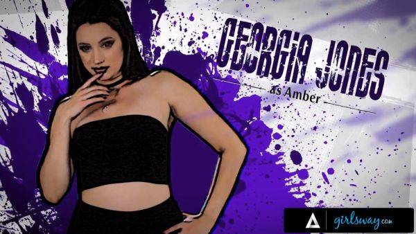 Abigail Mac gets intense scissoring with vampire lovers on Girlsway - sexu.com - Georgia on poweredporn.com