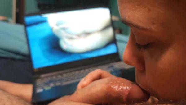 Step Brother Watching My Porn And Getting Sucked Off - desi-porntube.com on poweredporn.com