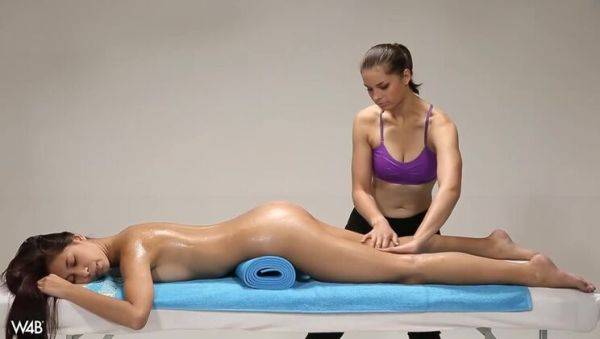 Paula Shy's Sensual Lesbian Massage - xxxfiles.com on poweredporn.com