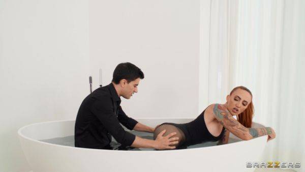 Young cock makes this redhead mature fall exhausted after a complete shag - hellporno.com on poweredporn.com