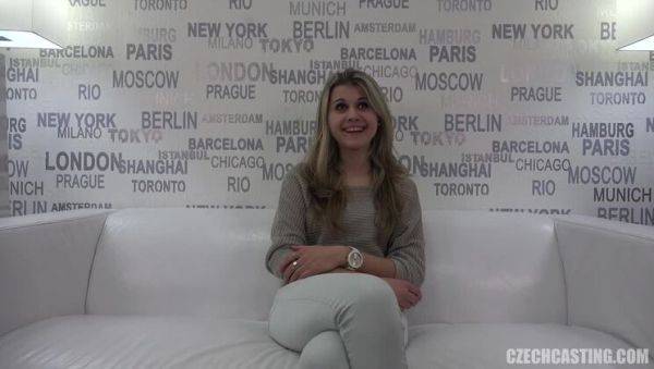 Blonde Nikola: A Sexy Casting - veryfreeporn.com - Czech Republic on poweredporn.com
