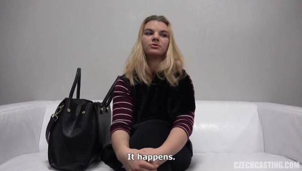 Blonde Bombshell Aneta: Big Tits & Toys - veryfreeporn.com - Czech Republic on poweredporn.com