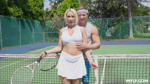 Aloud blonde wife fucks with her tennis coach - xbabe.com on poweredporn.com