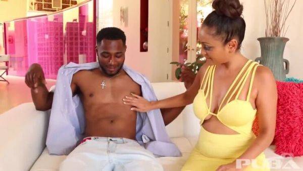 Priya Rai and Her Big Tits Ride a Massive Black Cock - porntry.com on poweredporn.com