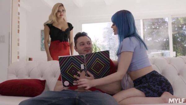 Stealthy Sessions with My Stepbro & Big Tits - porntry.com on poweredporn.com