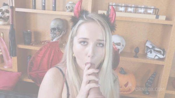 FIRST ANAL-OWEEN Lisa Wild Love first anal ever! Angel turns to horny demon...! - PissVids - hotmovs.com - Belgium on poweredporn.com