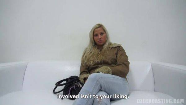 Incredible Blonde Veronika: A Casting Couch Session - porntry.com - Czech Republic on poweredporn.com