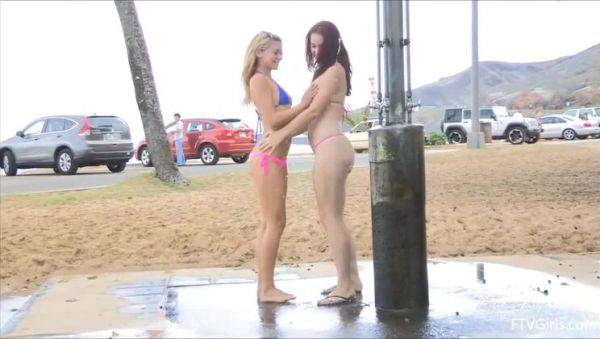 Melody and Lena's Anal and Lesbian Play in Where the Surfers Are 3 - veryfreeporn.com on poweredporn.com