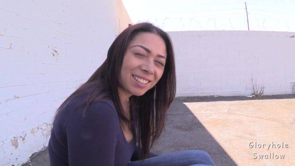 GloryholeSwallow - Davita's 1st Visit - hotmovs.com on poweredporn.com